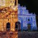 catedral de antigua guatemala pintura de 1689 y foto de 2026