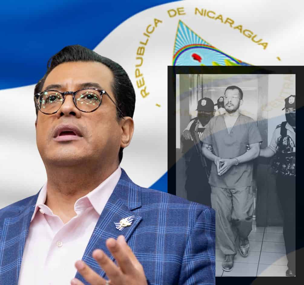 Exiliado Félix Maradiaga sigue señalando abusos de la tiranía de Ortega en su patria, Nicaragua