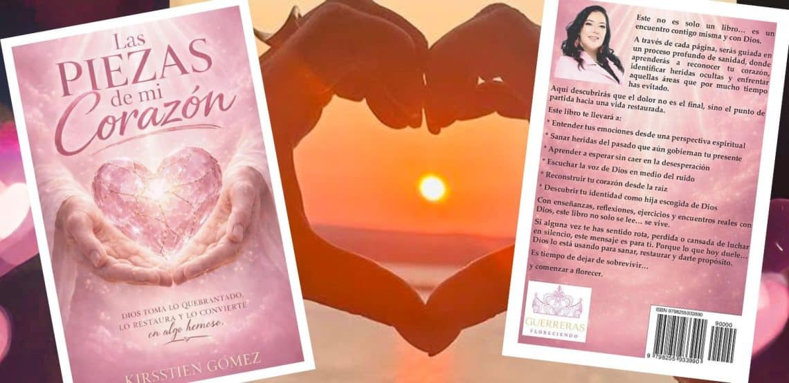 El libro Las Piezas de mi Corazón, de Kirsstien Gomez, guatemalteca en Texas, está a la venta en Amazon.