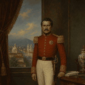 presidentes de guatemala rafael carrera declarado presidente vitalicio de guatemala 1851-1865 BASADO RETRATO1jpg