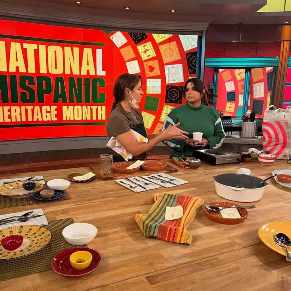 Adriana Robleto ha sido invitada a programas televisivos de EE.UU. para mostrar la riqueza de la gastronomía nicaragüense.