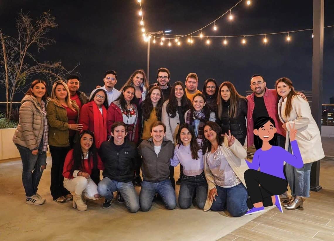 Parte del equipo de profesionales guatemaltecos que forma parte del desarrollo y ampliación de la app de salud preventiva ALMA, liderada por Gabriela Asturias.