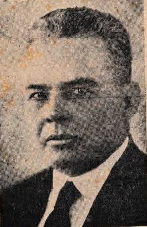Retrato histórico del abogado Baudilio Palma (1874-1944) nacido en Jutiapa, quien llegó a la presidencia en diciembre de 1930 pero fue derrocado a los cuatro días de haber sido designado.