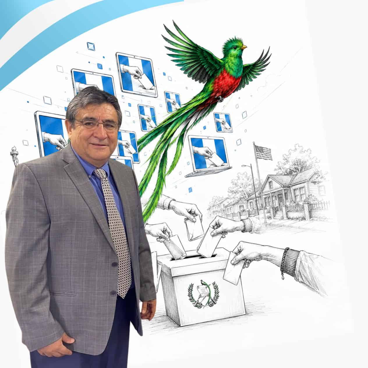 “El migrante guatemalteco también tiene derecho a decidir”: Ben Monterroso, de la Mesa del Voto en el Exterior