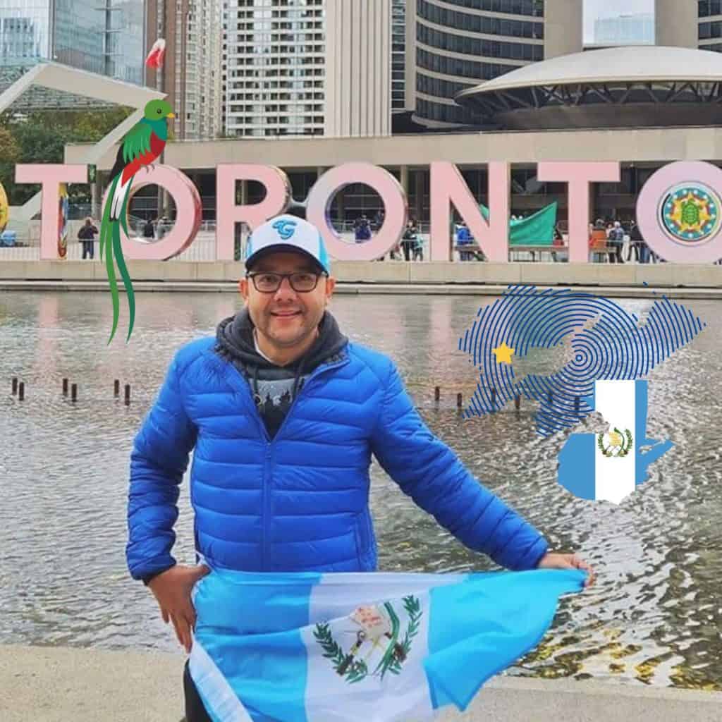 carlos alegría migrante guatemalteco en Canadá