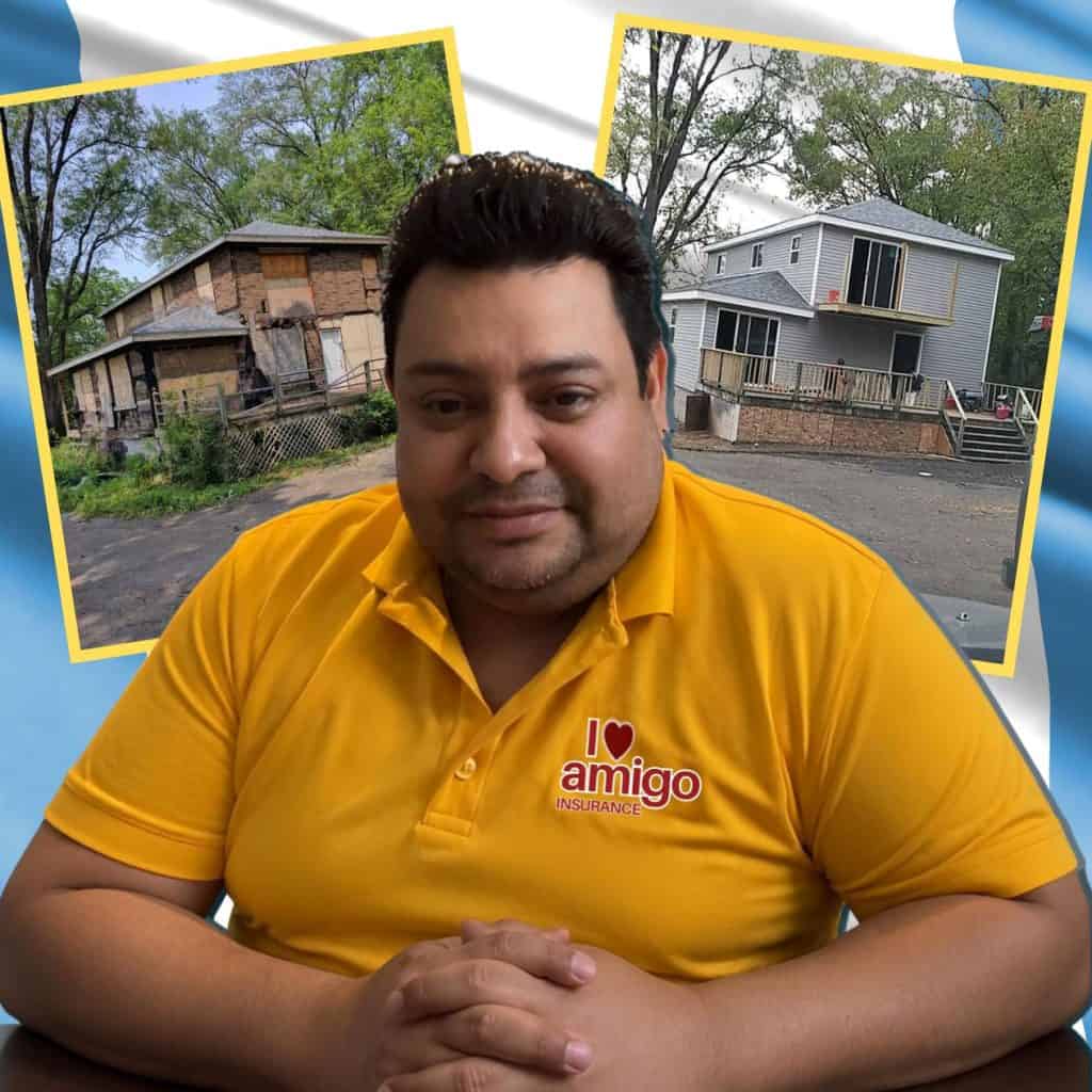 Emerson Rodríguez no duda en que Dios le ha acompañado y fortalecido en cada paso, no solo en los avances como emprendedor sino también en los momentos más difíciles. "Dios nunca nos deja solos", expresa. Una vivienda en el estado que se encontraba y tal como la dejó tras el paso de la constructora La mano de Dios.