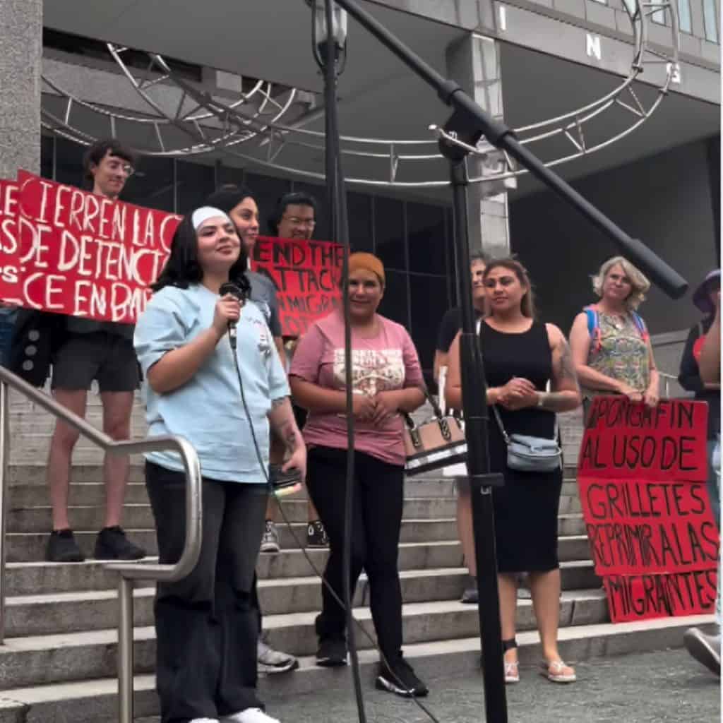 las madres unidas en baltimore migrantes piden que les quiten tobilleras