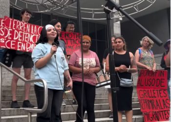 las madres unidas en baltimore migrantes piden que les quiten tobilleras