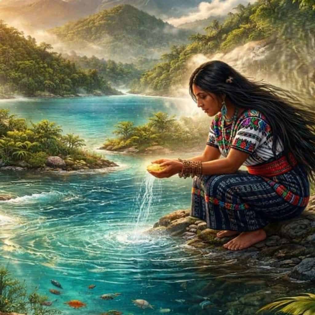 leyendas de guatemala origen del xocomil del lago de atitlan feature image