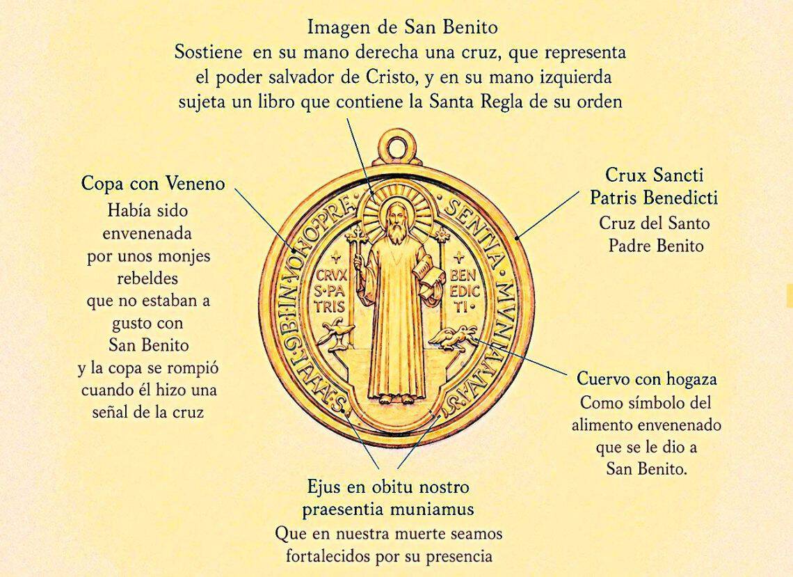medalla san benito