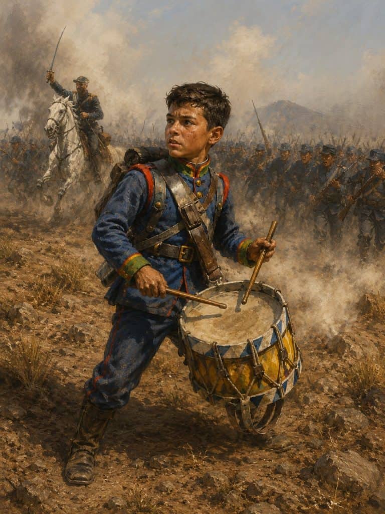 A los 14 años, José María Reina Barrios fue tamborilero militar, durante la campaña de la revolución de 1871, encabezada por su tío Justo Rufino Barrios.