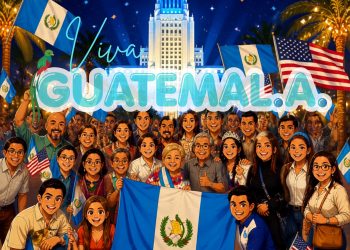 semana de guatemala en los angeles california ilustracion 2