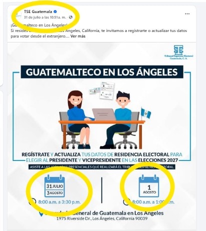 Organizaciones migrantes consideran muy poco efectivo avisar de campañas de empadronamiento con solo uno o dos días de antelación, pues las distancias entre ciudades pueden implicar viajes de todo un día, con la consiguiente necesidad de pedir permiso en el trabajo: "Es un costo grande para el guatemalteco en el extranjero acudir a empadronarse, cuando en realidad debería ser empadronado automáticamente cuando se emite su DPI", considera Edgar Herrarte.