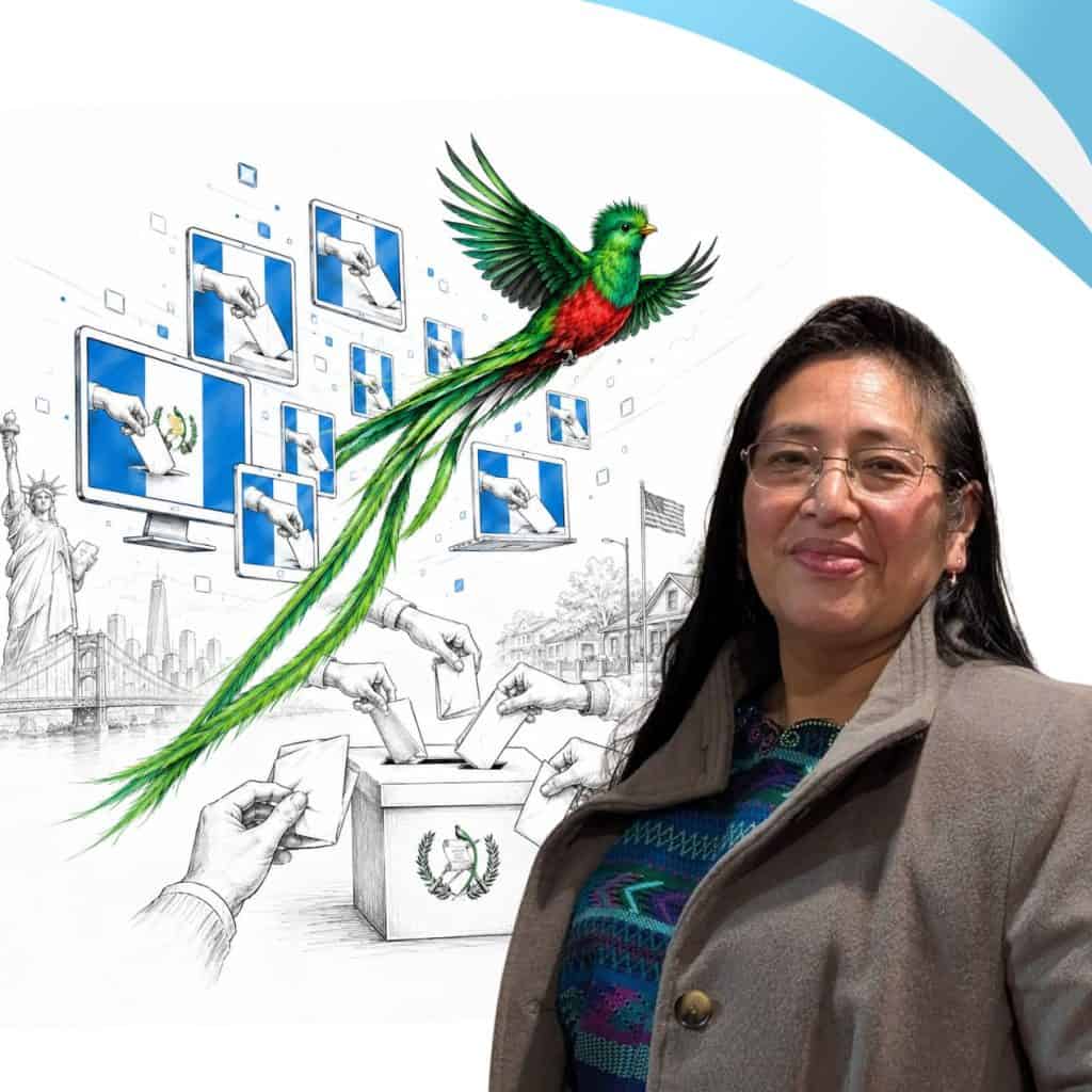 voto migrante mercedes say guatemalteca retornada integrante mesa tecnica voto extranjero quetzaltenango 1
