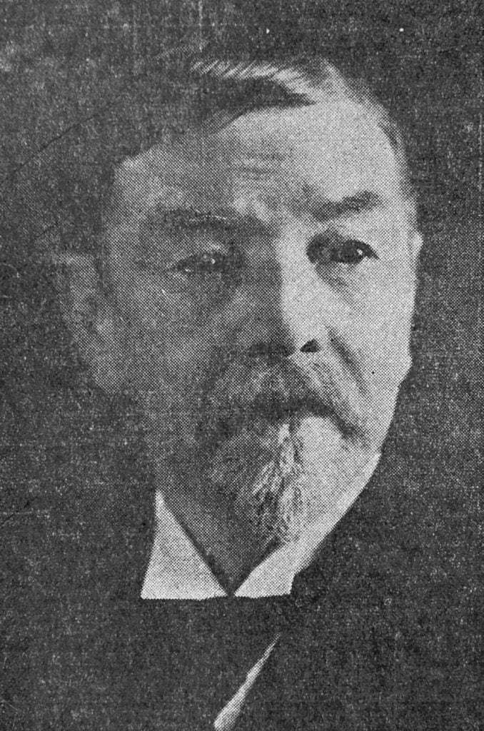 Retrato histórico del presidente José María Reina Andrade, nacido en San Marcos en 1860 y fallecido en Cuba en 1947
