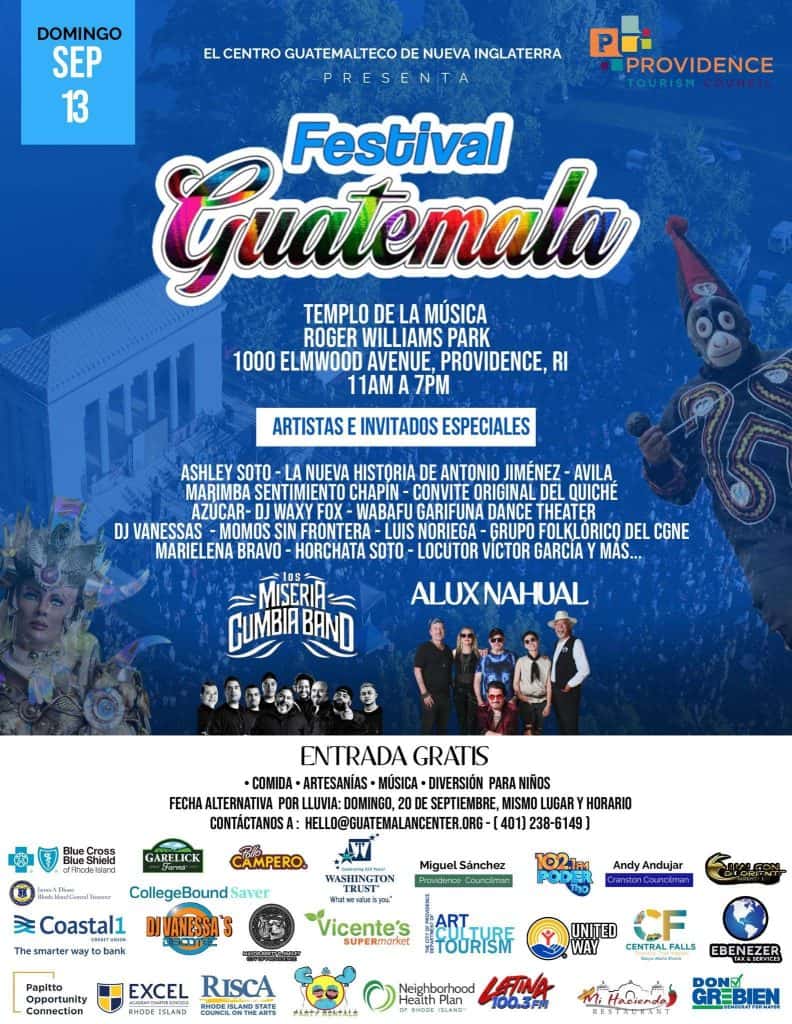 afiche oficial del Festival Guatemala
