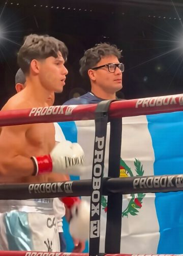 amador mendez boxeador hijo de migrantes y lester martinez boxeador guatemalteco