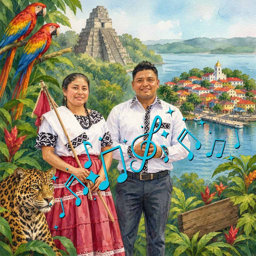 Canciones de Guatemala inspiradas en Petén, sus paisajes, culturas y tesoros culturales