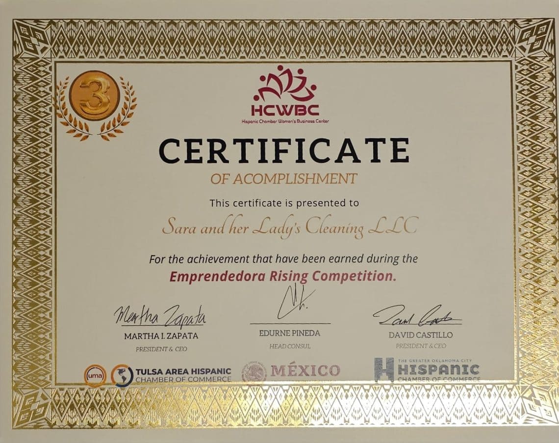 La migrante y emprendedora guatemalteca Sara Ramírez, en Tulsa, Oklahoma, atribuye buena parte de su éxito a la constante formación y aprendizaje de habilidades y capacidades de negocios, actitud y administración.