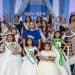 miss guatemala y niña monja blanca connecticut foto Rojas Eloy