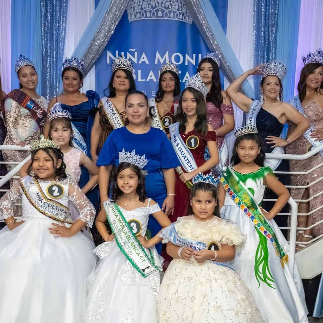 Alegría, unión y multiculturalidad brillan en coronación Miss Guatemala-Connecticut 2026