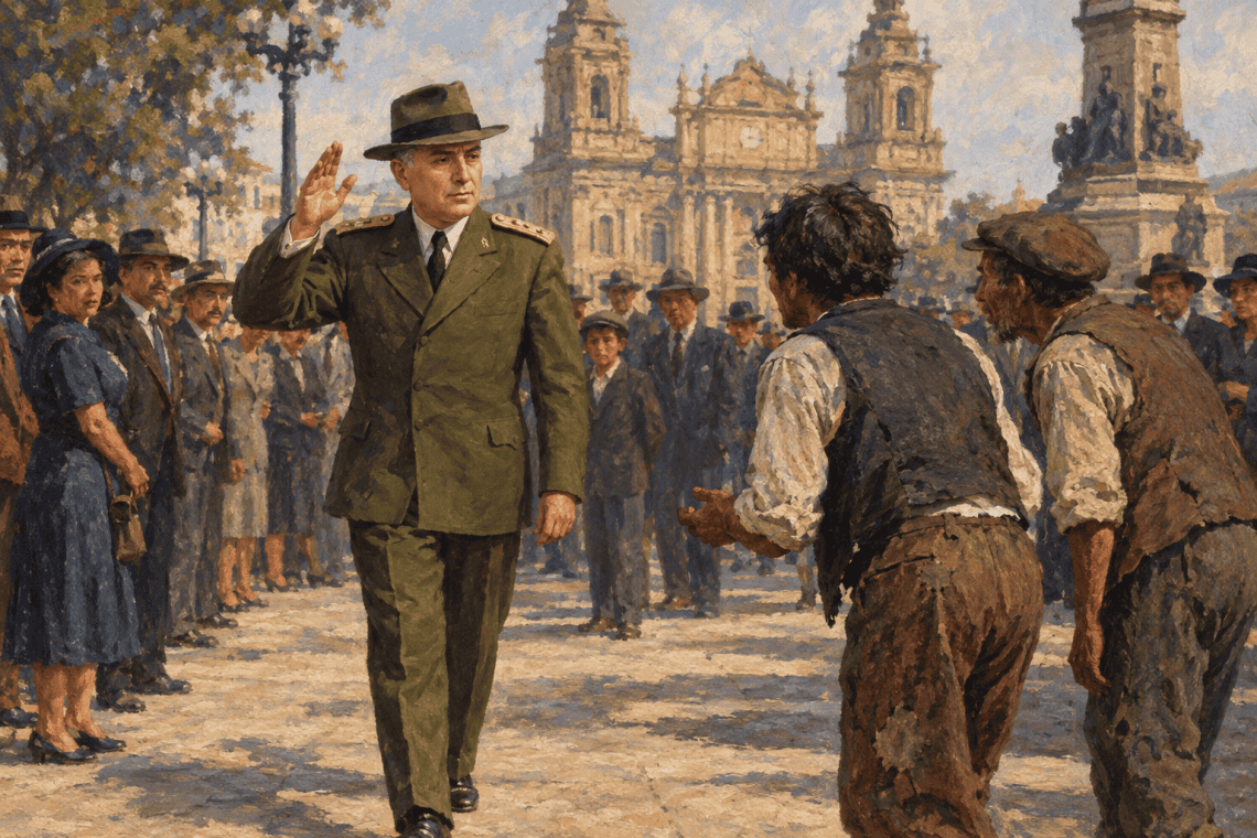 Durante sus primeros días, el general Federico Ponce Vaides salió a caminar a las calles para mostrarse como alguien humilde y en contacto con la ciudadanía. Detractores señalan que era alcohólico y que cuando ya era presidente invitaba a tomar a algunos indigentes (popularmente llamados sharas en Guatemala) en Casa Presidencial.