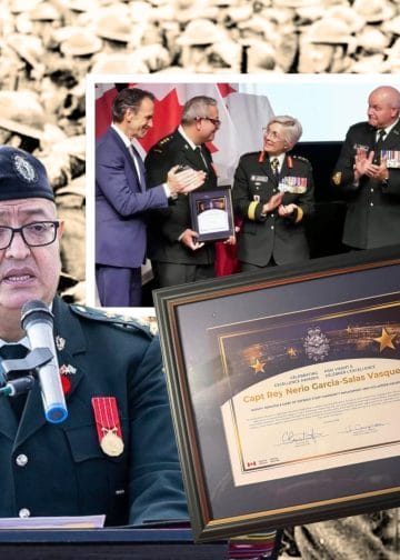 capitan rey garcia salas guatemalteco fuerzas armadas canadienses galardonado