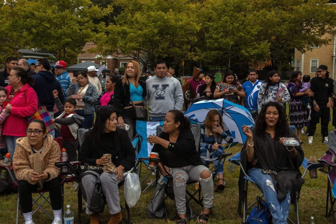 La alegría y la hermandad prevalecieron a lo largo de las más de diez horas que duró el festival. (Foto cortesía Guatemalan Center of New England)