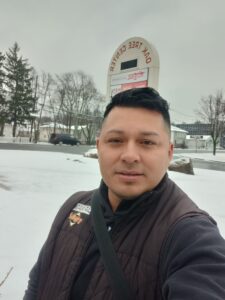 MIgrante guatemalteco Osvaldo Sanán en New Jersey