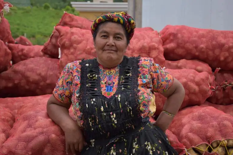 Paulina Sánchez trabaja desde los 17 años de edad trabajo que heredo de su familia