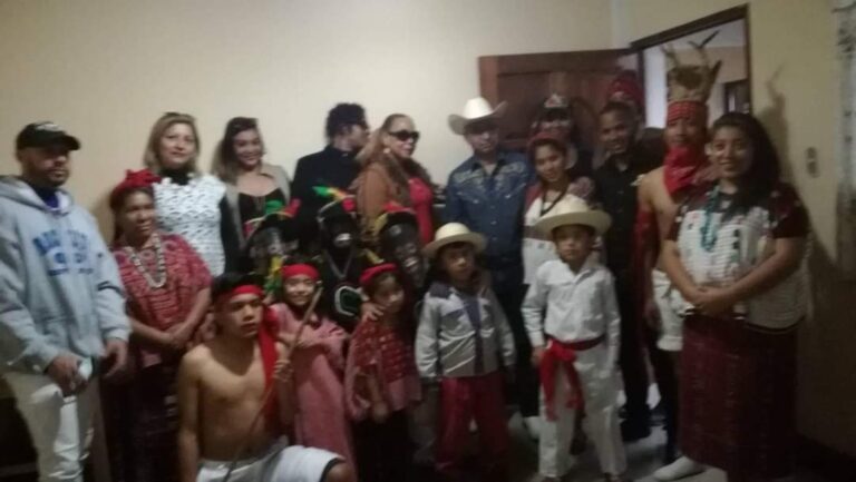Presentación privada a actores dominicanos que vinieron a Totonicapán 2019