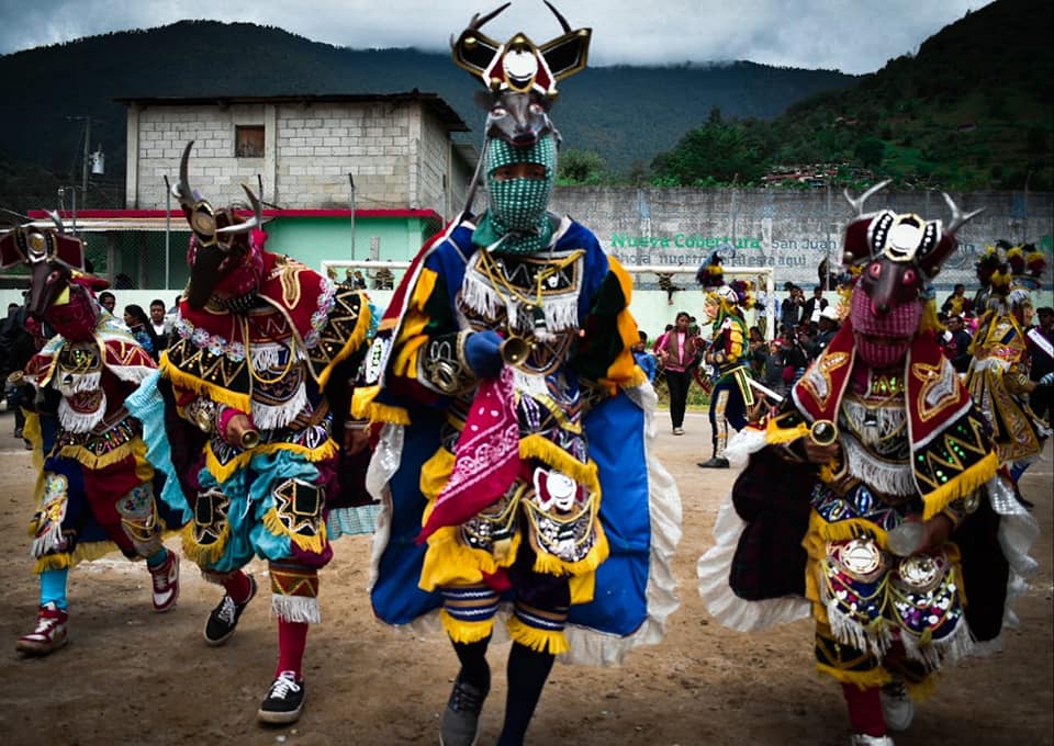 Escena del Baile del Venado en San Juan Ixcoy, Huehuetenango. (Fotografía Ministerio de Cultura y Deportes de Guatemala)