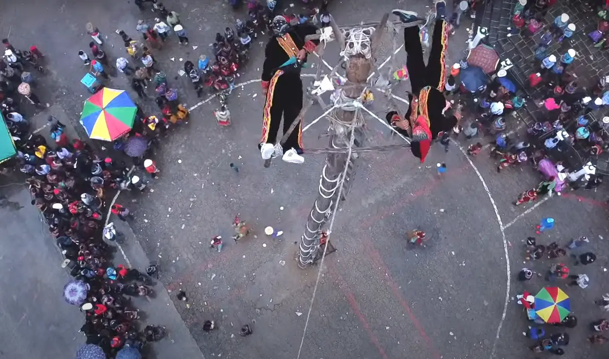 Danzas de Guatemala: El Palo Volador en Joyabaj, Cubulco o Chichicastenango es inolvidable