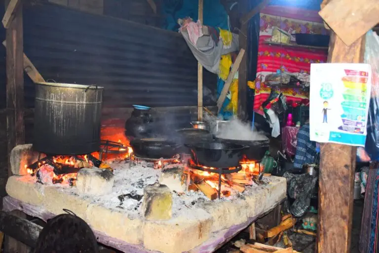 Varios platillos se preparan a base de leña