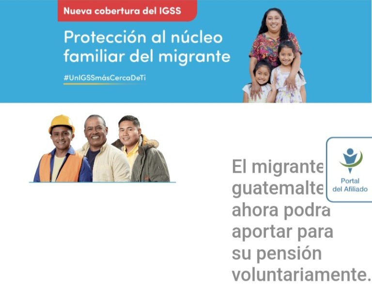 Se implementa el programa de protección al núcleo familiar del migrante. Busca beneficiar a familias en Guatemala y Estados Unidos.