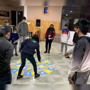 charla informativa sobre “Población Migrante en Situación Vulnerable” a jóvenes de Iglesia Evangélica Profética; el objetivo fue sensibilizar y promover derechos básicos del migrante dentro del municipio de San Marcos.