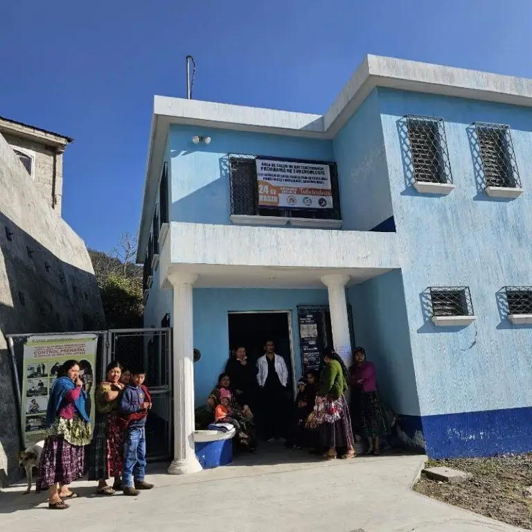 La atención se realizo en los puestos de salud de las comunidades de Quetzaltenango y Totonicapán