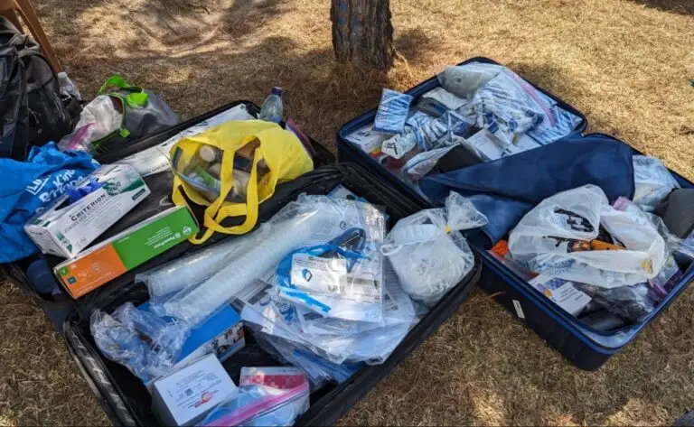 Medicamentos, insumos de higiene personal y otros artículos fueron donados por la comunidad migrante guatemalteca residente en Oklahoma