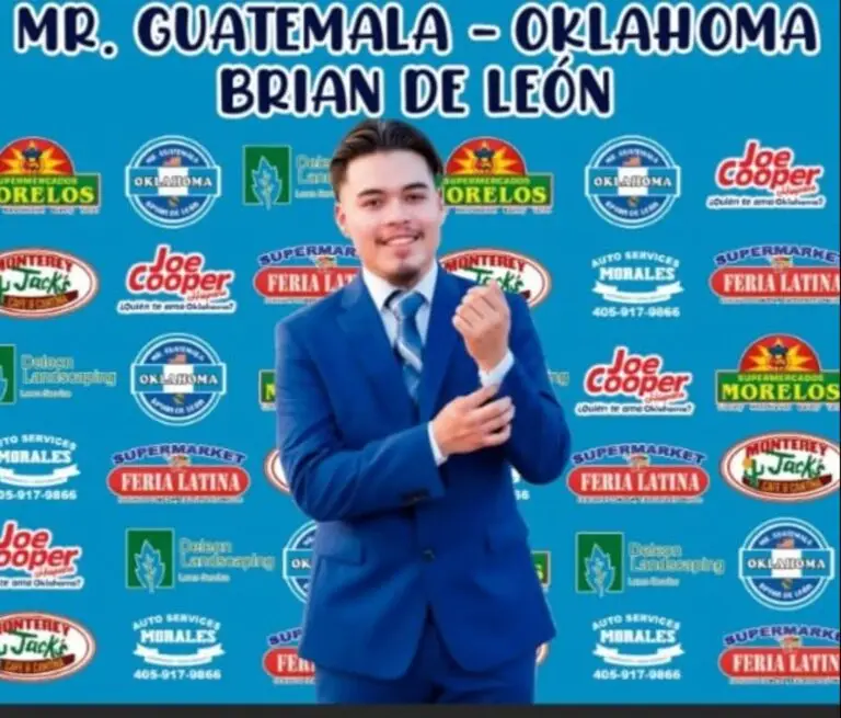 rian viajó a Guatemala gracias al apoyo de cinco empresas locales de Oklahoma. Supermercados Morelos, Supermercado Feria Latina, Café y Cantina Monterrey Yac, De León, autos servís Morales y donadores anónimos.