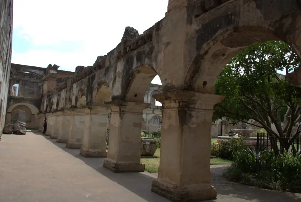Ruinas de Santa Clara, en Antigua Guatemala