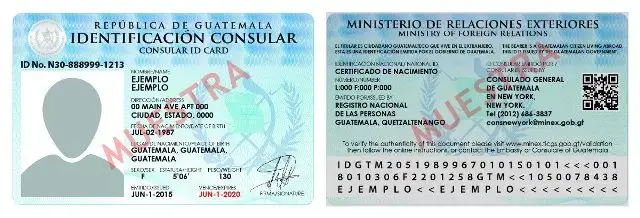 Guatemaltecos pueden gestionar la Tarjeta Consular en los consulados de Guatemala en EE.UU.