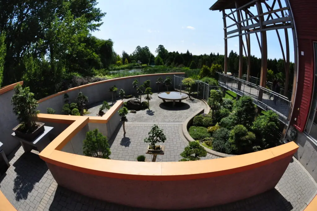 La Casa del Árbol fue una de las obras que Carlos Martínez diseño en el Jardín Botánico de Montreal, en donde trabajó por 22 años. (Fotografía Carlos Martínez) – SoyMigrante.com – SoyMigrante.com