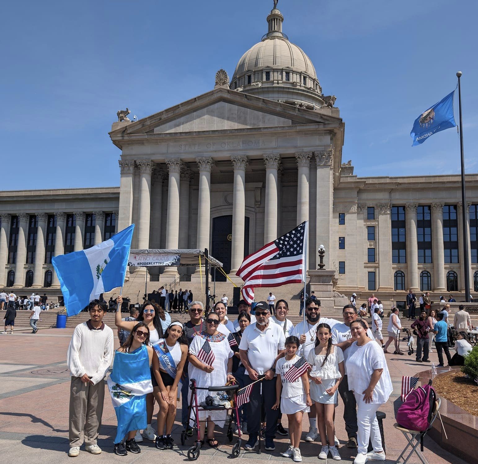 Guatemaltecos se suman a acciones pacíficas contra ley antimigrantes de Oklahoma