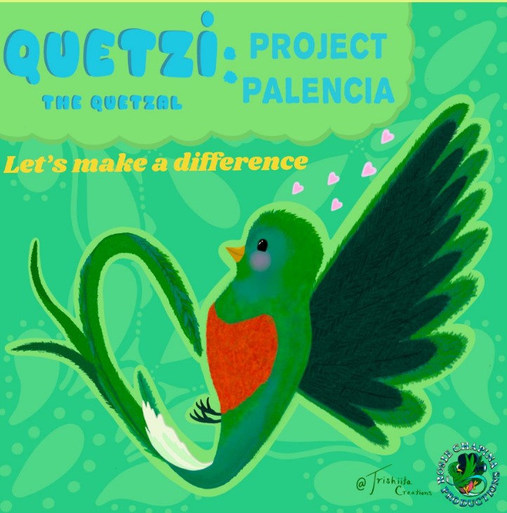 Quetzi representa todo un anhelo de hermandad, libertad, aprendizaje y superación a través de la educación en Guatemala. (Ilustración de Trisha Martínez) – SoyMigrante.com – SoyMigrante.com