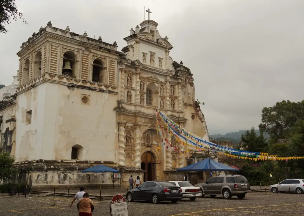 Fotografía del Templo de San Francisco actual.