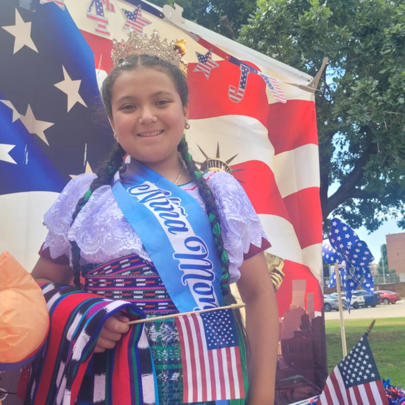 Chapines participan en festejo del 4 de julio en Oklahoma