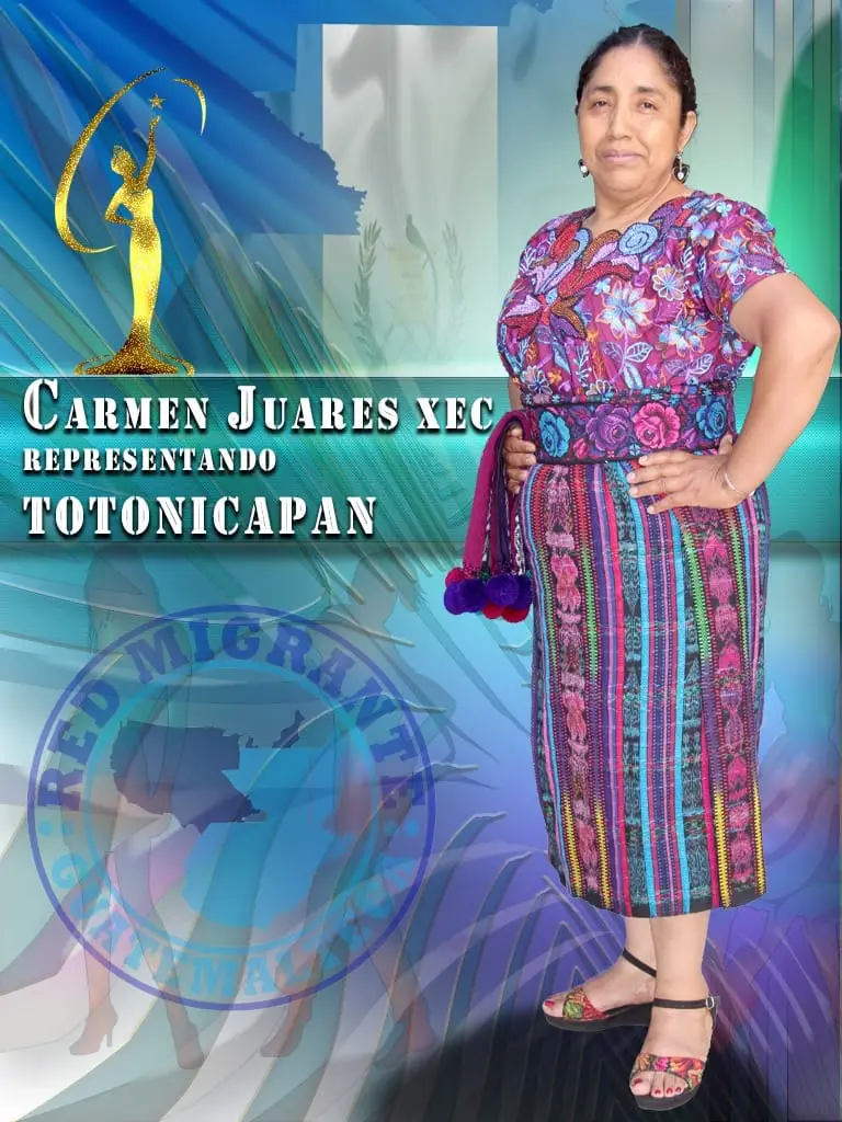 Carmen Juárez, de Totonicapán, aspirante a Mrs. Red Migrante Guatemala – SoyMigrante.com – SoyMigrante.com