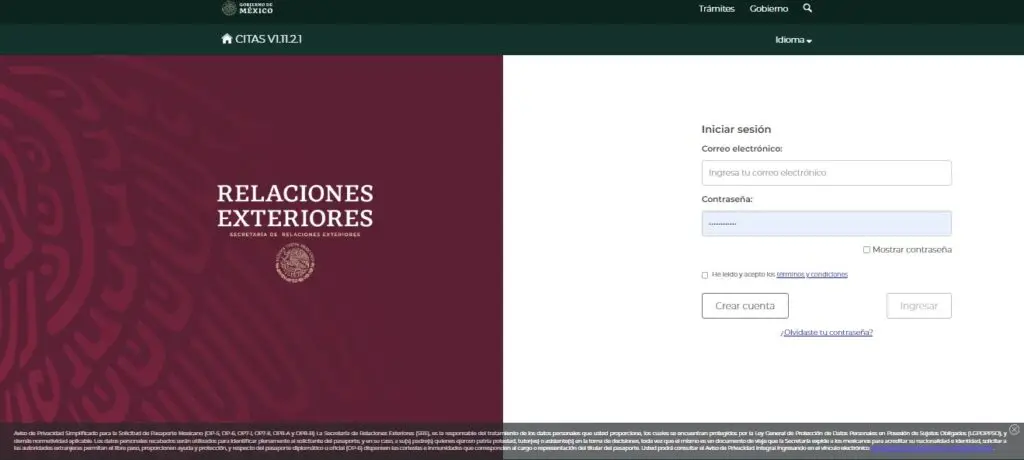 Programa tu cita en la página oficial de la Embajada de México. – SoyMigrante.com – SoyMigrante.com