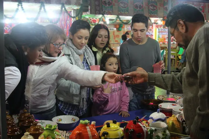 Guatemaltecos en la Feria de Jocotenango 2024. (Fotografía Oscar Rivas)