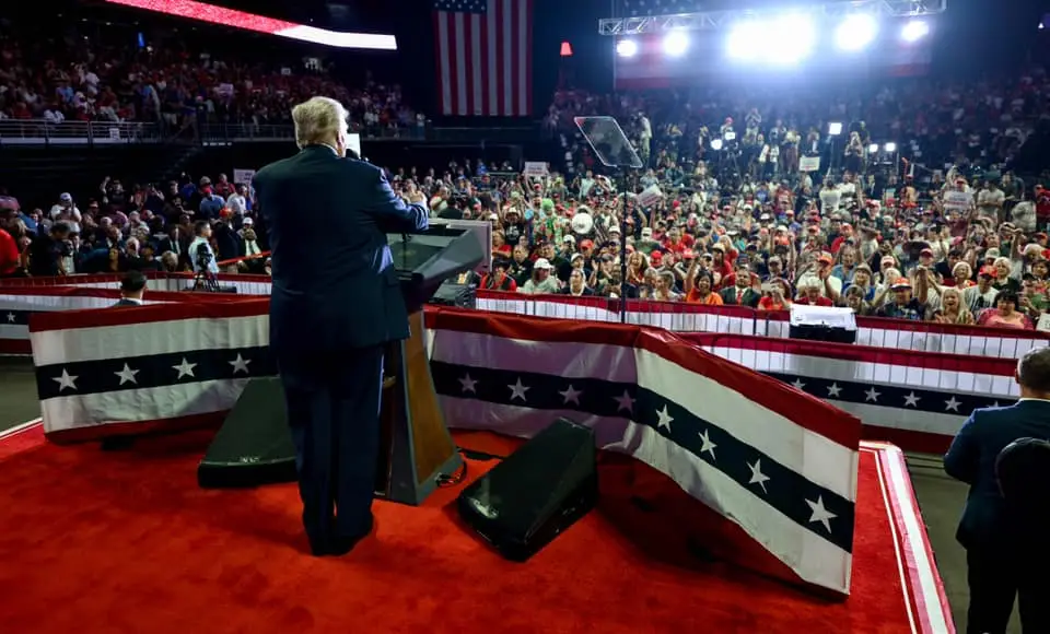 Donald Trump en campaña. Fotos: Facebook Donald Trump